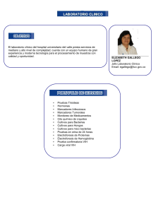 * Pruebas Tiroideas * Hormonas * Marcadores Infecciosos