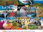 La Macroevolución y la Microevolución.