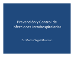 Prevención y control de infecciones intrahospitalarias