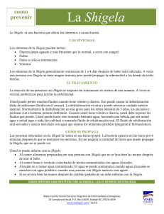 Shigella Fact Sheet