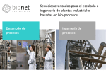 Presentación de servicios de BIONET