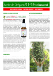 Aceite de Orégano 91-95%Carvacrol