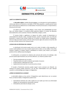 dermatitis atópica - Hospital Universitario Infanta Elena