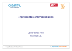 Ingredientes antimicrobianos