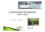 alteraciones microbianas en el vino