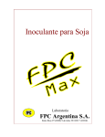 FPC Max Soja - Inoculantes: FPC, Laboratorio FPC Argentina SA