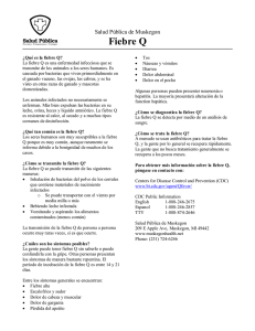 Q Fever Fact Sheet (Spanish) - Public Health