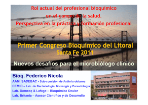 Desafios microbiologo clinico