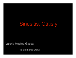 Otitis, mastoiditis, sinusitis