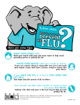 Achoo asks, "What do you do to prevent the flu?"