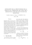 Iván Zevallos et al., 2008. ESTIMACION DE LA PROFUNDIDAD DE
