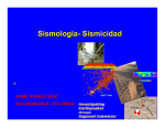 6.2 Sismología y Sismicidad