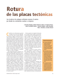 Rotura de Placas Tectónicas - Liceo Bicentenario Talagante