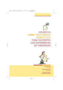 consejos sobre trastornos cognitivos para