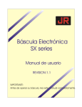 Báscula Electrónica SX series