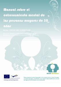 Manual sobre el entrenamiento mental de las personas mayores de