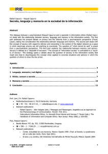 IRIE - International Review of Information Ethics