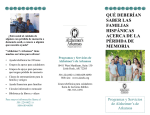 Hispanic brochure - spanish translation