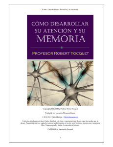 Como Desarrollar su Atención y su Memoria