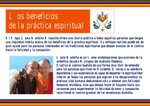 Los beneficios de la práctica espiritual