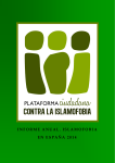 Islamofobia en España 2014