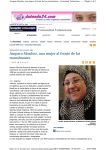 Amparo Sánchez, una mujer al frente de los musulmanes