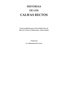 CALIFAS RECTOS