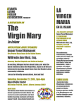 The Virgin Mary - Islamic Community Center of Atlanta