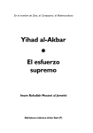 Yihad Al-Akbar - Biblioteca Islámica Ahlul Bait (P).