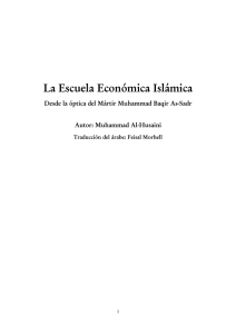 La Escuela Económica Islámica