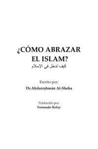 ¿Cómo abrazar el Islam? - Muslim Library Muslim Library