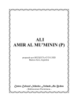 Ali Amir Al Mu`Minin (P)