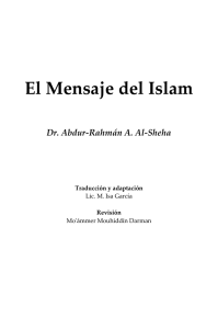El Mensaje del Islam - Muslim Library Muslim Library