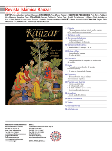 Revista Islámica Kauzar - Comunidad Islamica de Chile