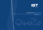 CATÁLOGO DE PRODUCTOS - IGT Microelectronics