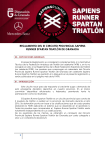 Normativa 2016 - Spartan Triatlon