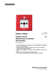 FDM233 / FDM234 Pulsador manual Modernización de