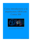 Curso introductorio a la arquitectura ARM con Cortex M4