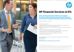 HP Financial Services al 0% - Novos Sistemas de Información