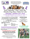 Ruff Saturday? Don`t miss the Dinuba Dog Days/ Bark for Life