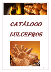 Catálogo de productos Dulcefros
