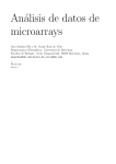 Análisis de datos de microarrays