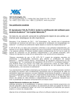 LF Channel_VIA_VIA ALTA DS 2 certificación del software_ES