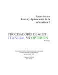 itanium vs opteron