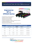 Impresoras HP LJ CP5525-Series