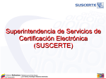 Superintendencia de Servicios de Certificación Electrónica