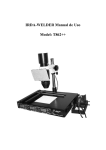 IRDA-WELDER Manual de Uso Model: T862++