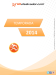 2014 - Run El Salvador