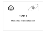 TEMA 6 Memorias Semiconductores