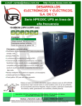 Serie HP9330C UPS en línea de alta frecuencia